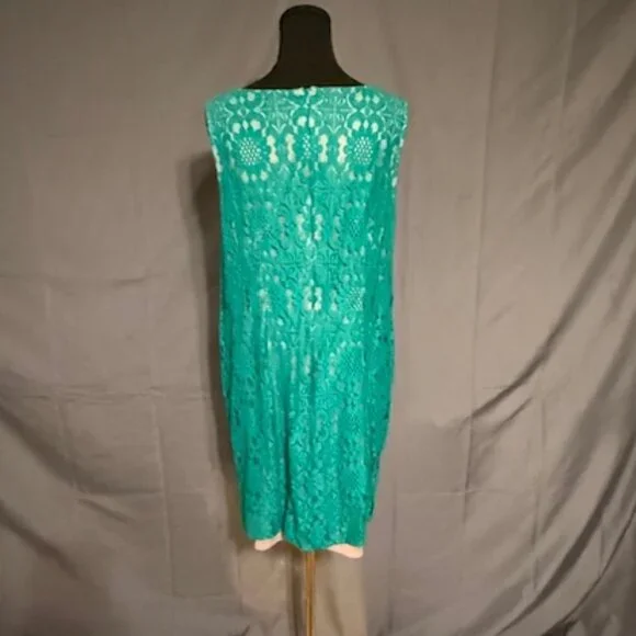 J. HOWARD Lace Dress Size 14W - Picture 2 of 3